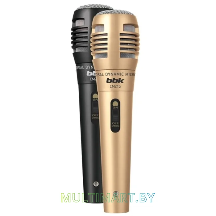 Микрофон BBK CM215 (черный/шампань)